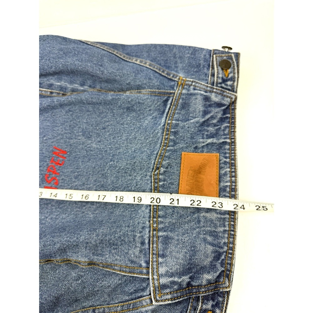 Planet Hollywood Aspen Denim Jean Jacket Unisex Small Vintage 1991 No Fading - Picture 9 of 10